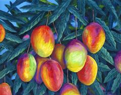 Mangos painting art Maui Hawaii