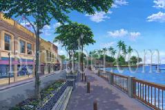 Front Street Lahaina Painting